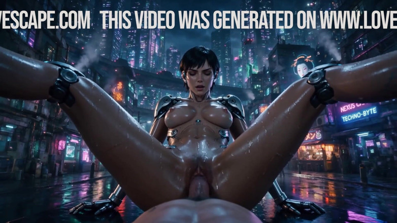 Lovescape: Ghost in the shell sayang lagi asik ludahin dan nyepong...
