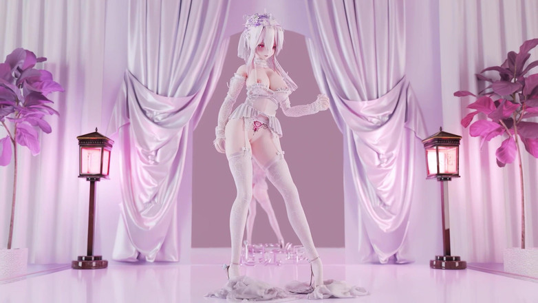 MikuMotion: Nomor Telepon; Gaun pengantin erotis