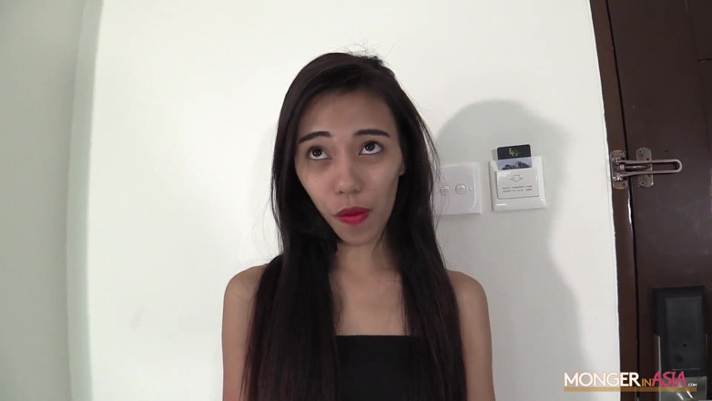 Monger In Asia: Ultra thin Asian whore inseminated and bred