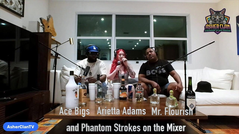 Mr Flourish Live: Mrflourish와 에이스 빅이 주최하는 아리에타 아담스의 성인 스타 팟캐스트