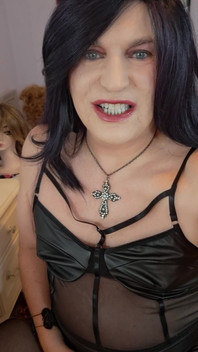 I Am Wearing Crotchless Panties and Need Someone to Lick My Clitoris