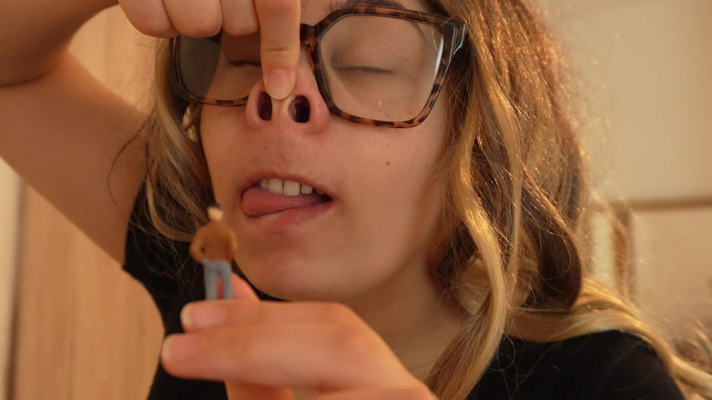 AmayaMori: Giantess przyrodnia siostra twarz fetysz robi grymasy Ahegao Twarze i...