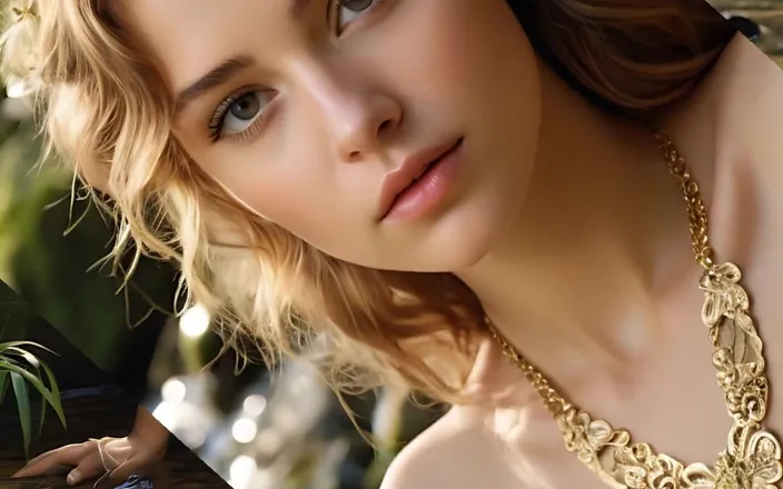 AI Girls: High-quality Artistic Nude Portraits of a Beautiful Young Woman 17 - Fine...
