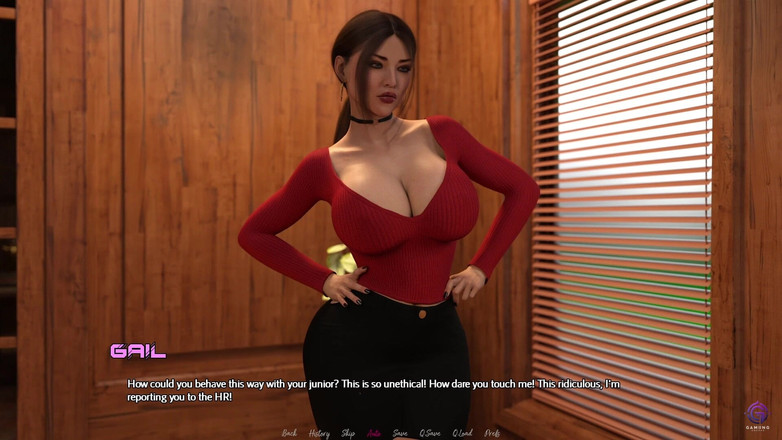 Gaming Anurag: Het Kantoor - Volledig Verhaal 1 - Een Geile Verleidelijke MILF Haar Man...
