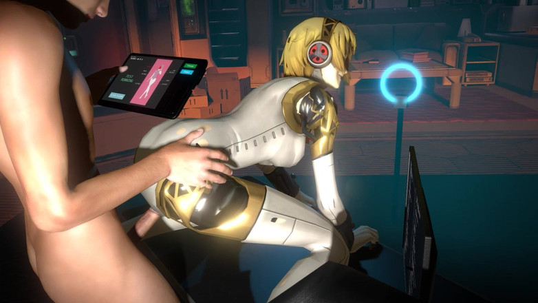 Wraith ward: Testowanie funkcji seksu w Aigis - Parodia Persona 3