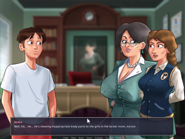 Johannes Gaming: Summertime Saga - ive given her bad monster dildo