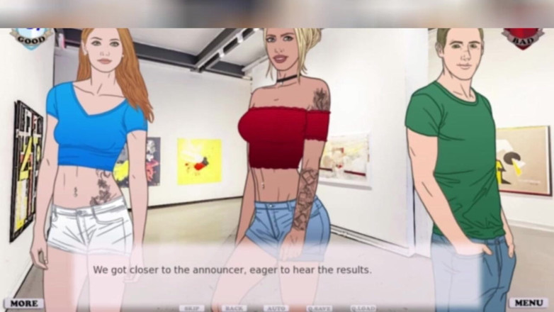 3DXXXTEEN2 Cartoon: Мастурбація і гра з клітором. 3d порно мультиплікаційний секс