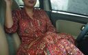 Saara Bhabhi: Desi Girl Saara Talking Dirty in a Car Naked