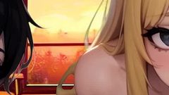 Swinging Experience: She Is Sucking off the Bull While the Cuck Is Watching Them with Jealousy and Pleasure - Episode 3