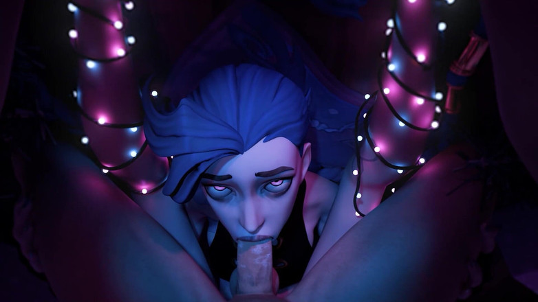 Kaeg Antonovich: facial cremosa con chica de pelo azul!