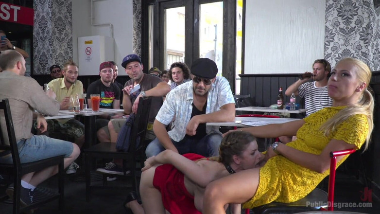 Public Disgrace by Kink: 巨乳ステラコックスは人前で犯されるのが大好き