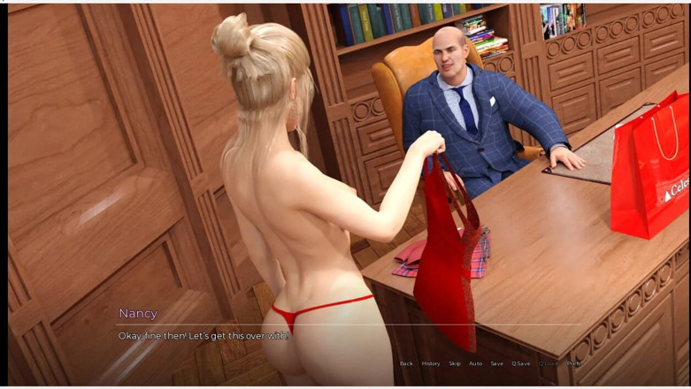 XXX Games Bunk: Kniha kouzel - Hratelnost - Hraní rolí - MILF dává kouření pod stolem...