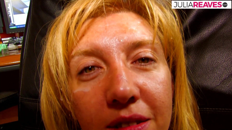 Julia Reaves: Blonde milf enjoys as a monster cock drills her tight...