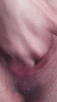 Pumped Creamy Pussy Fuck with Dildo and Fingers,until She Squirt