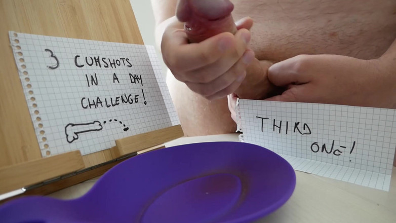 PeopleNeedCum: I Cum 3 Times in a Single Day!