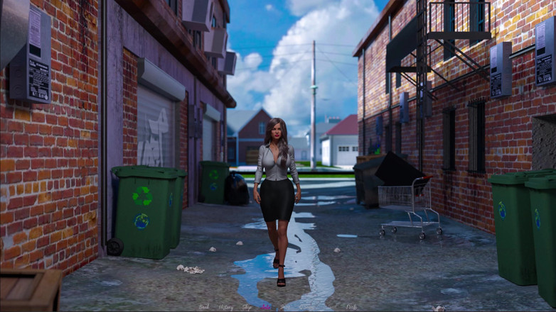 Johannes Gaming: 作为一个妻子 14 christine 和 goro 正在互相玩花花