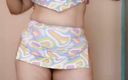 Exquisite big ass: Modélisation de nouveaux maillots de bain