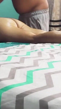 How Nice Her Oiled Body Floats on My Cock, the Mature, Oiled-up Big-ass Whore.
