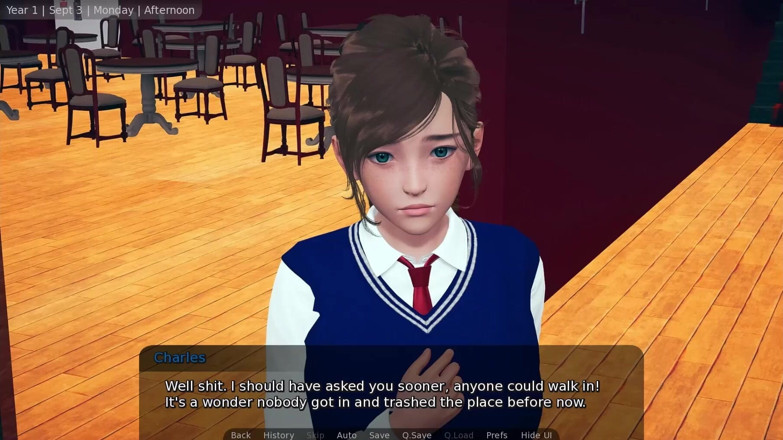 Visual Novels: Cosy Cafe Bahagian 5 - Apakah Saiz Coli Anda?