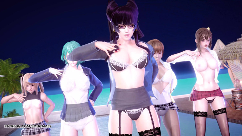 3D-Hentai Games: 2 Phut Hon Sexy Striptease Marie Rose Tamaki Misaki Kasumi...