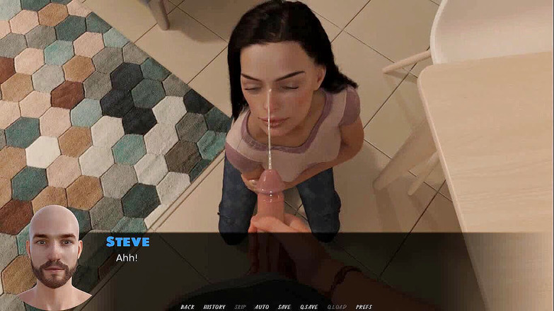 Dirty GamesXxX: Odchod z her: Obrovský výstřik na obličej ženy v domácnosti-Ep3