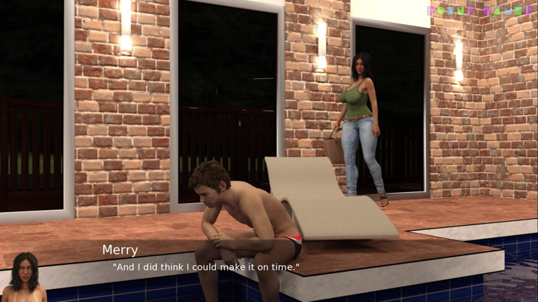 Porny Games: Project hot wife - Pool day, pool fun (89)