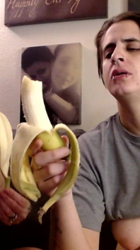 Lesbian Eating Bananas