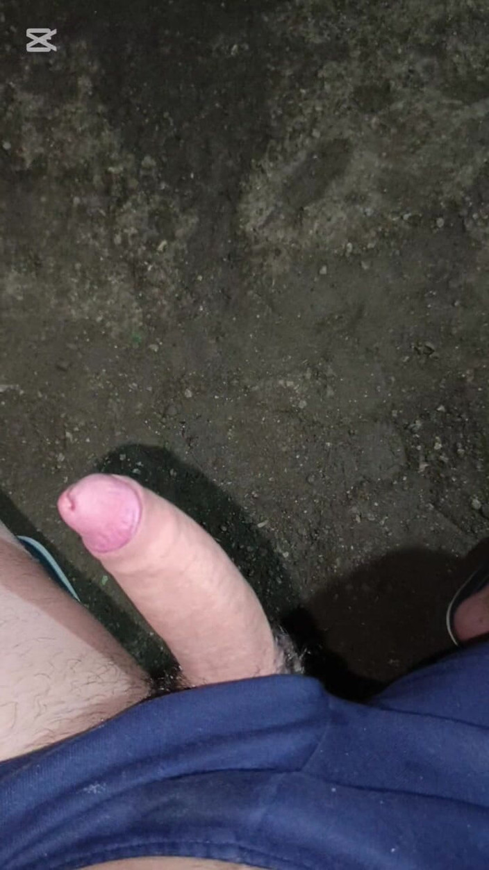 charlessteel: Ngoài trời vào ban đêm, và bắn tinh nóng