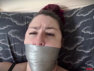 Lacey BBW Bondage: Lacey - Self Gag Fun and Orgasms After Gym Part 2