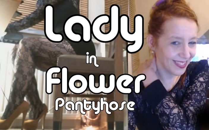 Mistress Online: Señora en pantimedias de flores