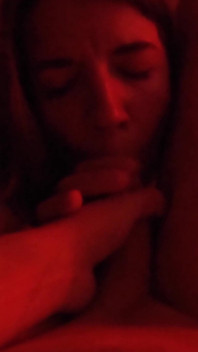 Persuaded Girlfriend on Video / Cum in Mouth
