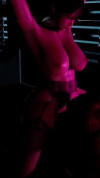 3D Huge Boobs Asian Slut Cheating with BBC and Got Orgasm