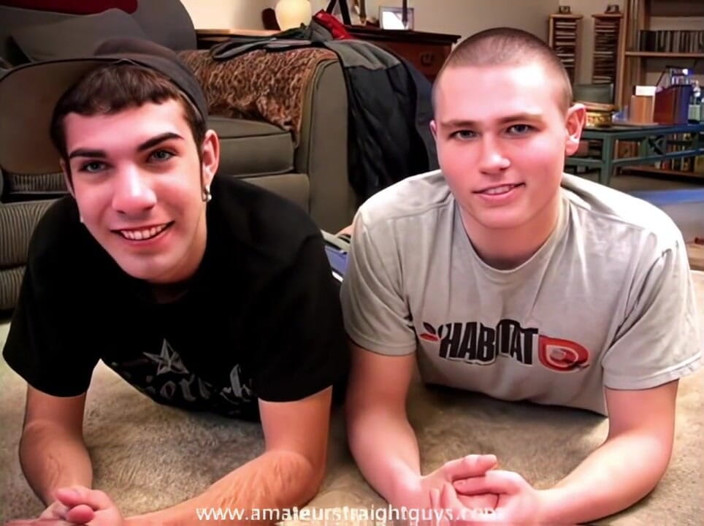 Jay's Amateur Straight Guys: James &amp; Smoke in HD!
