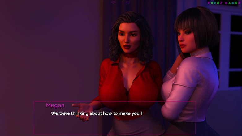 Porny Games: Заткнуться и танцевать - Жизнь продолжается, с эротическими результатами, тройничок с мачехой и сводной сестренкой (эпизоды 10.2 - 2)