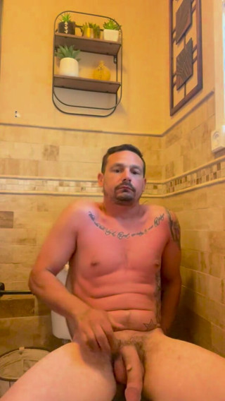 Jerkoff king: Chico heterosexual pajeando polla sexy un juego de culo