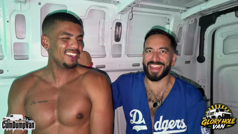 Cum Dump Van: Glory Hole Van Cum Dump Uncut Latinos Gang Bang Big...