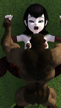 Mavis Dracula की गल्फ कोर्स पर राक्षस द्वारा जोरदार चुदाई
