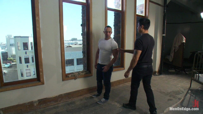 Men on Edge: Fabio Stallone - Beefy Italian with Fat Cock