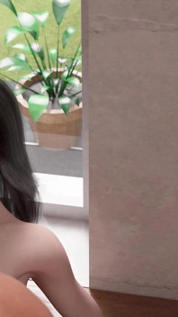 Asian Slut Wife Dominated by a Big Muscular Man in Front of Boyfriend