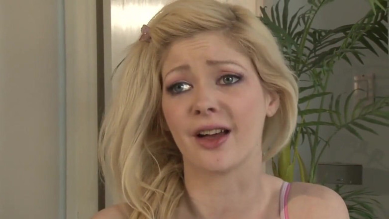 Young Sinner: Hot teen with big boobs takes a big cock