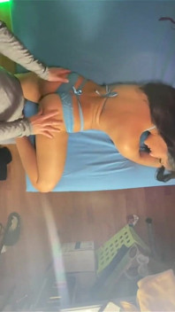 Blowjob membawa kepada assjob - mendatar
