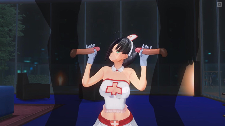 H3DC: Hentai pielęgniarka 3D ssie penisa od dwóch pacjentów jednocześnie