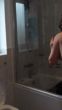 Inodoro esclavo ducha mear esclavo dominatrix