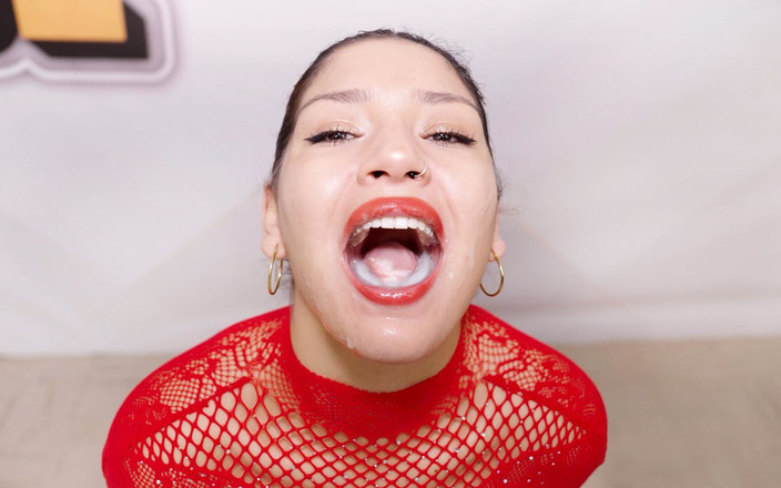 Bukkake Latin: Буккаке латина - Rosex Argentina Culona отримує сперму літрами.