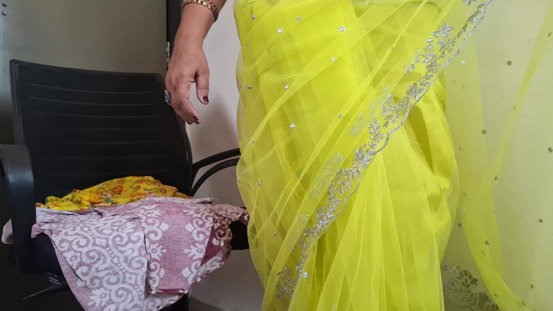 TABOOBREAKERS: Tabubreakers Shilpa em Lemon Colour Saree