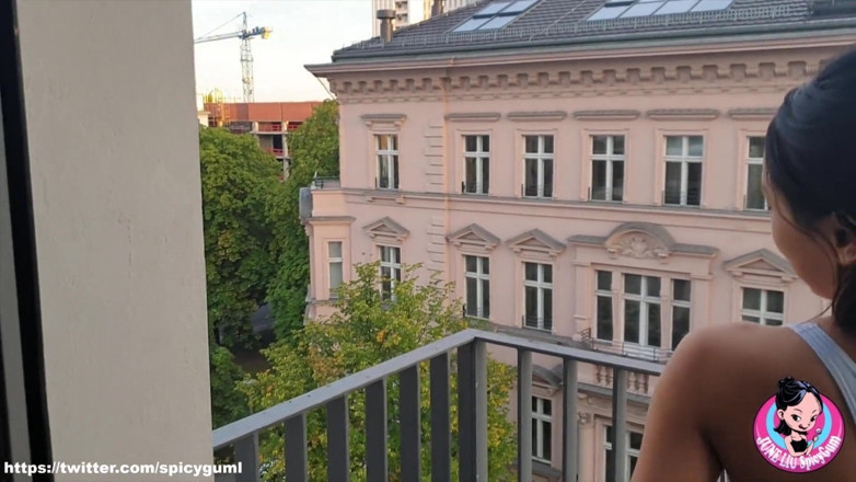 SpicyGum: June Liu / SpicyGum - Asian blowJob in Berlin [JL_006]