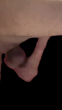 Masturbating with His Back Turned.