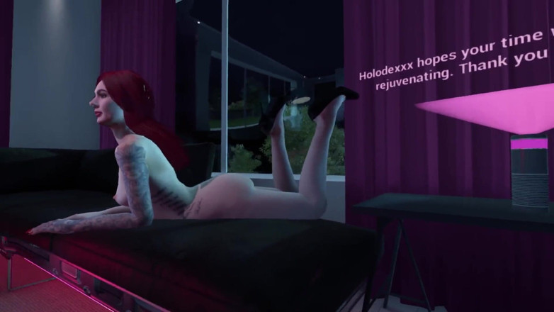 LewdArcade: Holodexxx домашня симулятор порно гра[частина 01] секс гра, оголена гра