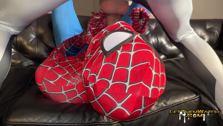 Let them watch: Big Dick Tag Team Group Gay Sex Spider Bro!