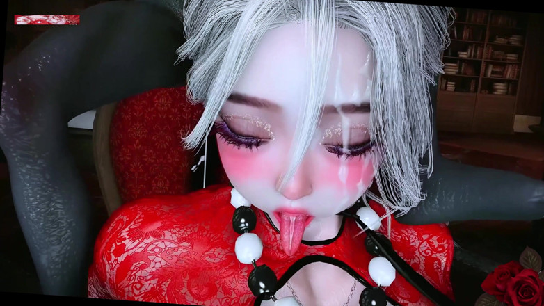 X Hentai: Brillo de chica en 3d: tentadora de grandes tetas desatada - animación 3d...